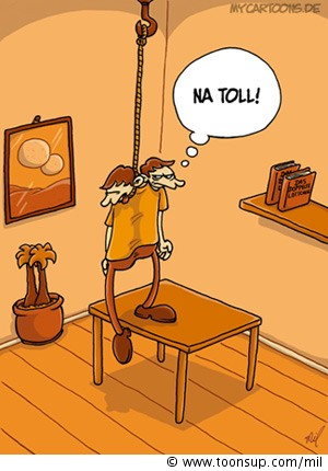 Cartoon: Doppelt oder nichts 1