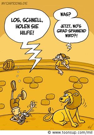 Cartoon: Naturschauspiel 1
