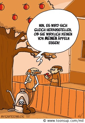 Cartoon: Frucht der Erkenntnis 1