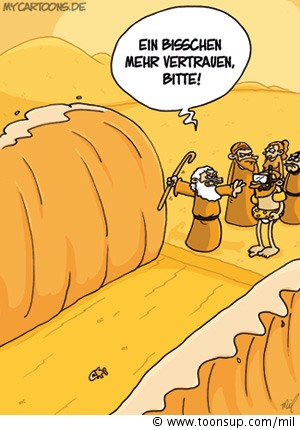 Cartoon: Vertrauen 1