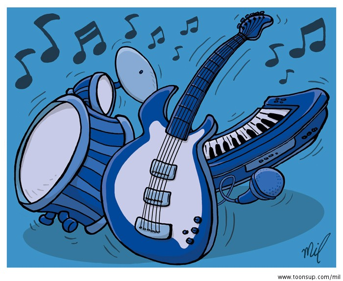 Illustration: When the Music plays 1