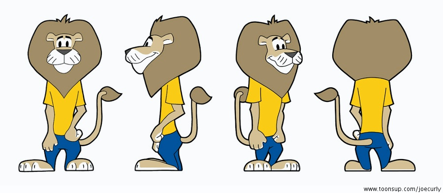 Concept Art / Character Design: Löwe 1
