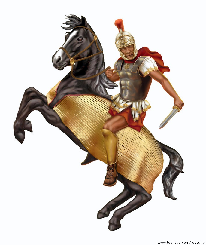 Concept Art / Character Design: Roman Legion Zenturio 1