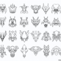 Monsterfaces 1 ( WIP )