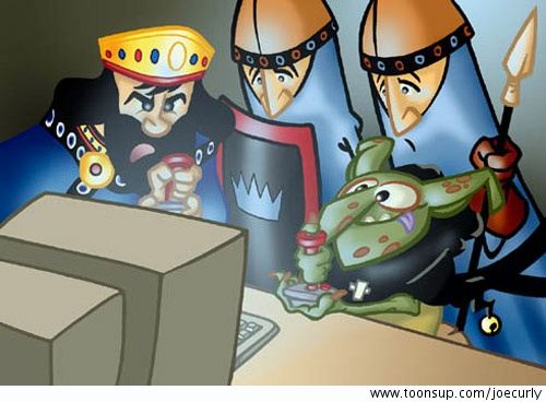 Concept Art / Character Design: Illu für ein PC-Spiel ( Copyright Phenomedia AG ) 1