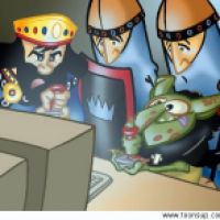 Illu für ein PC-Spiel ( Copyright Phenomedia AG )