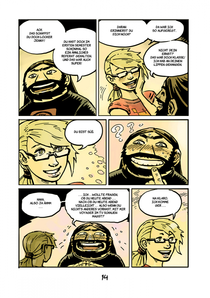 Comic: Der Nerd und die Liebe - NiGuNeGu Kapitel 1 16