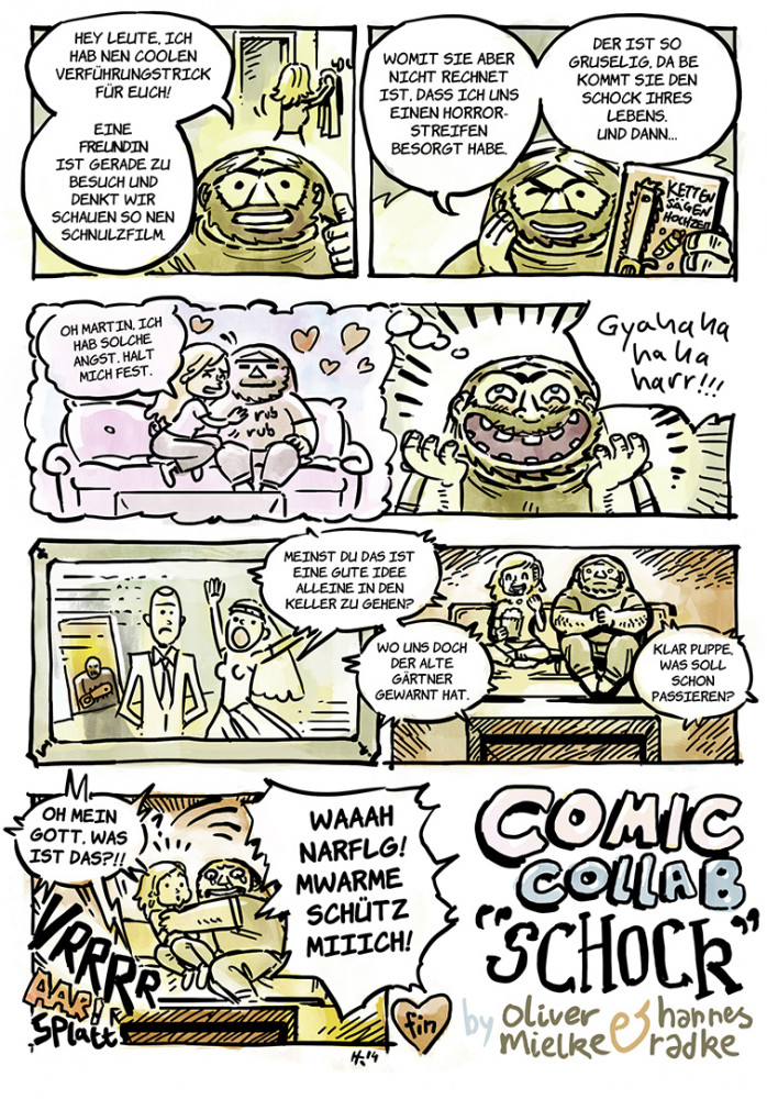 Comic: NiGuNeGu - Comic Collab: 'Schock' 1