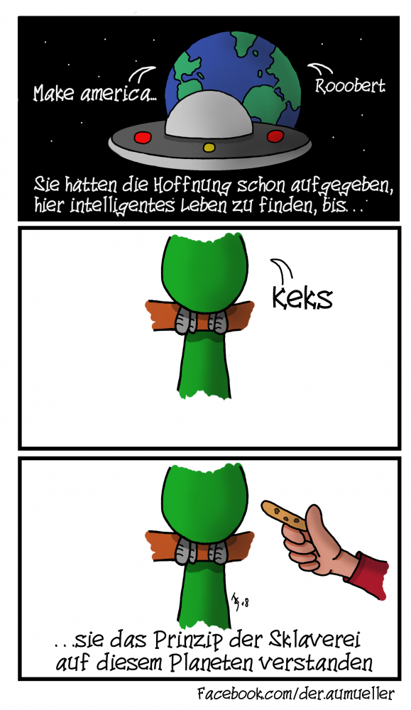 Cartoon: Alien 1