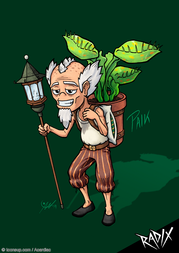 Concept Art / Character Design: Paik - Character Artwork 1