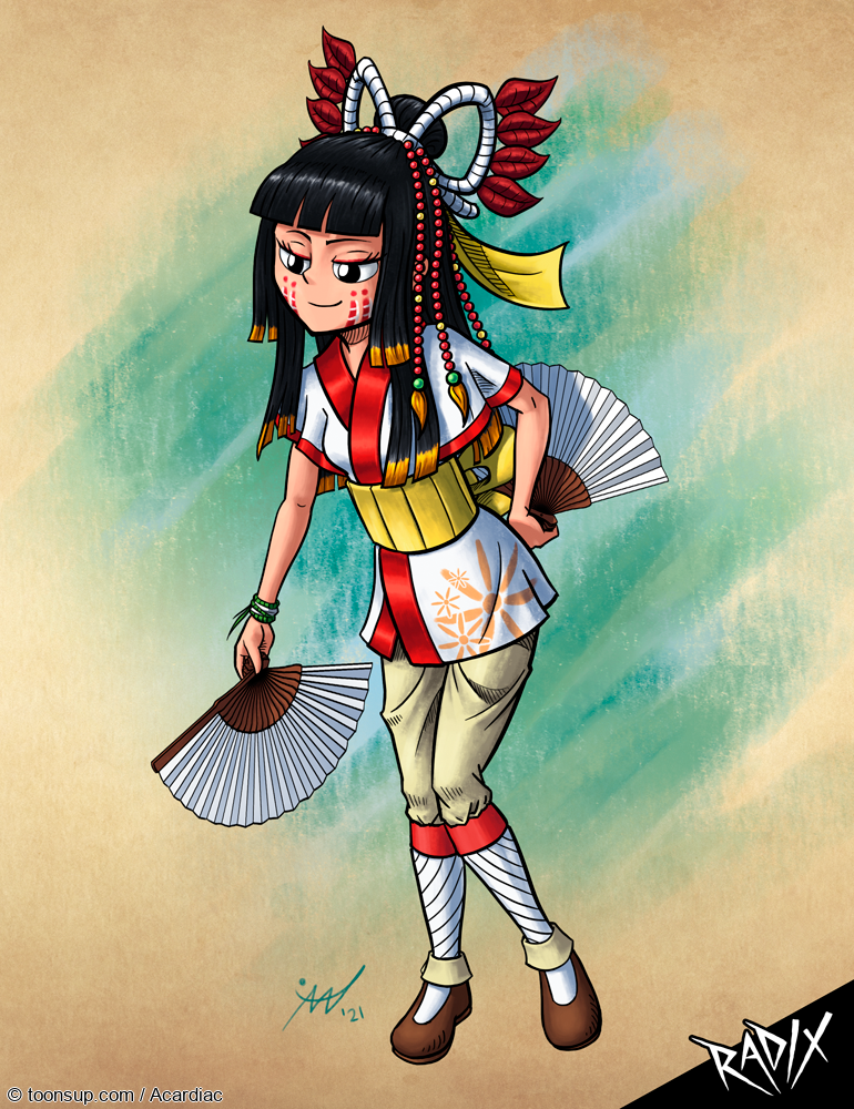Concept Art / Character Design: Liborah Girl - Illustration 1