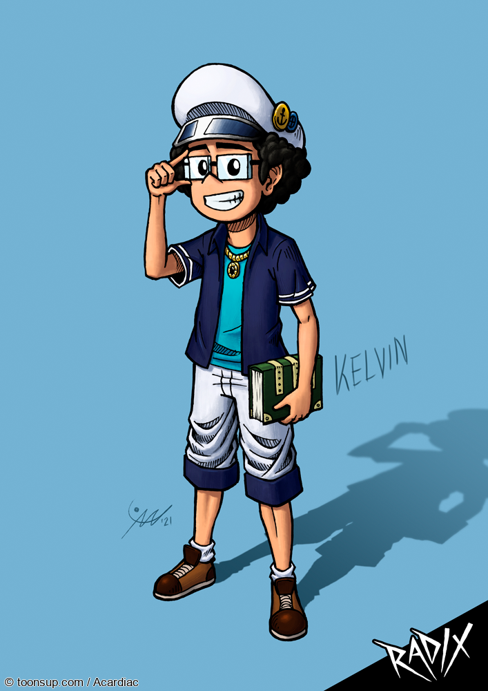 Concept Art / Character Design: Kelvin - Character Artwork 2021 1