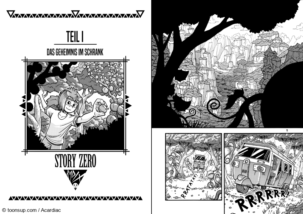 Comic: RADIX: Story ZERO - Teil I 1