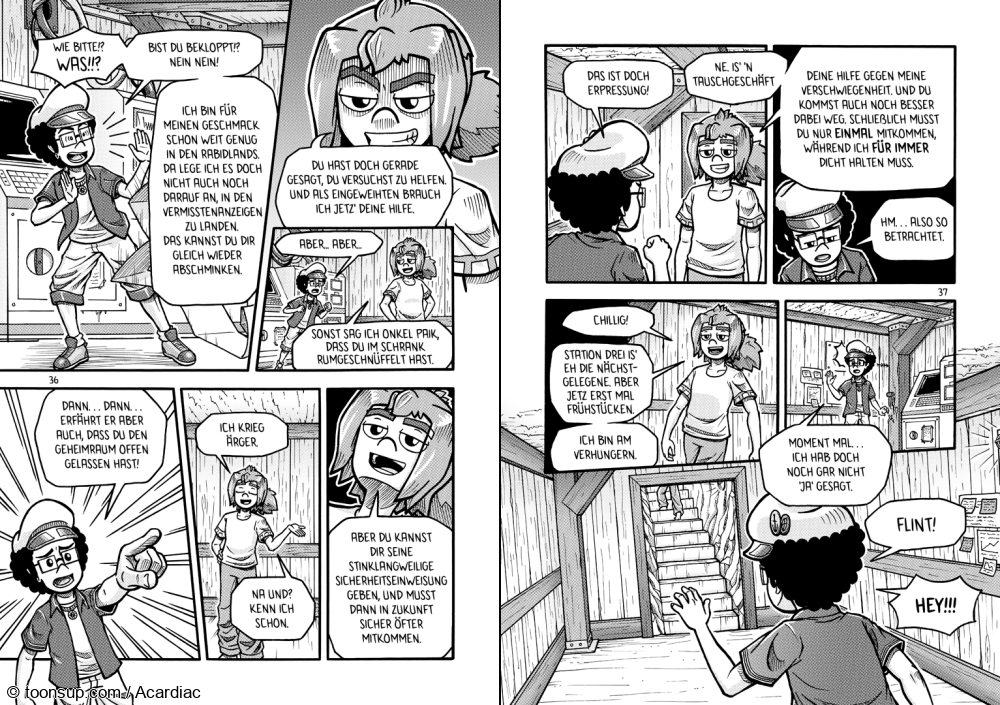 Comic: RADIX: Story ZERO - Teil I 14