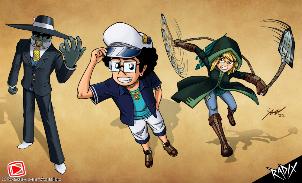 Illustration: Character Illustarations - Youtube Preview 1