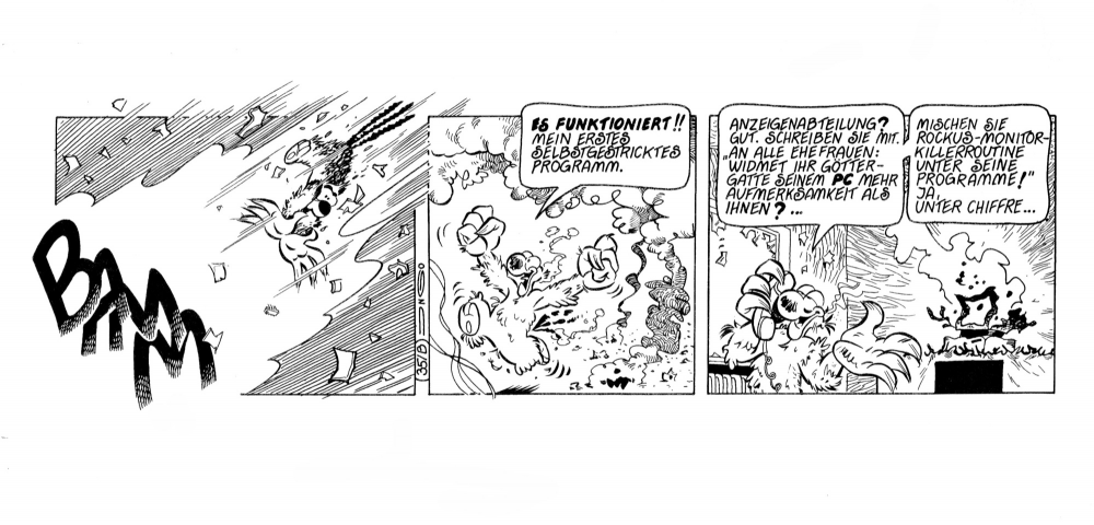Comic: Cartoonstrip Rockus 1