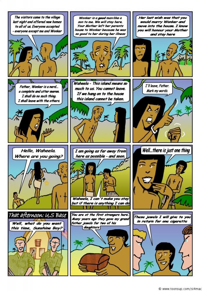 Comic: Bikini Blow-Up Page 4 1