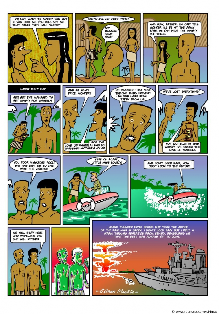 Comic: Bikini Blow-Up Page 6 1