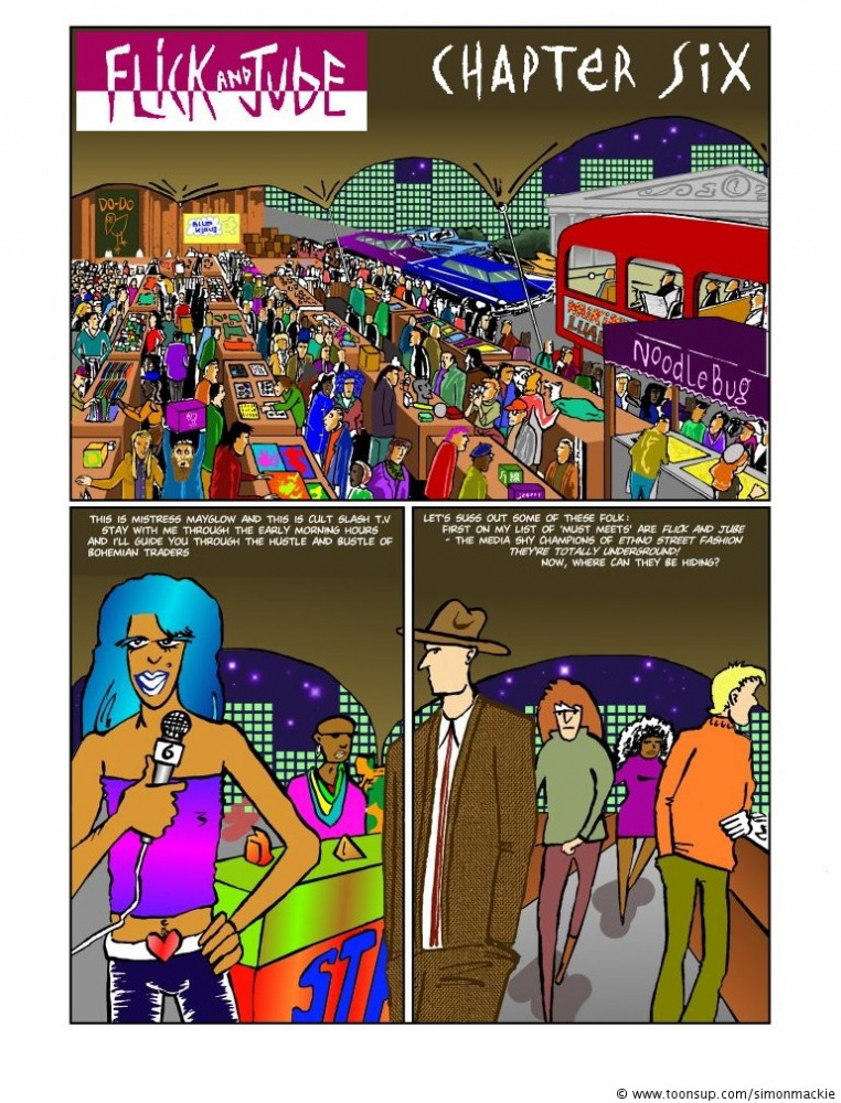 Comic: Flick and Jube Chapter Six 1