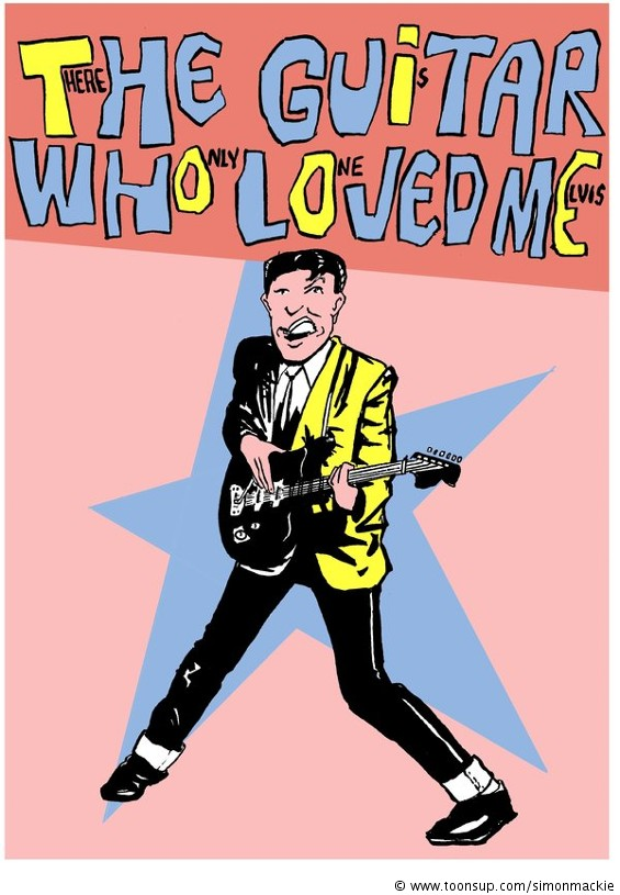 Concept Art / Character Design: The Guitar Who Loved Me 1