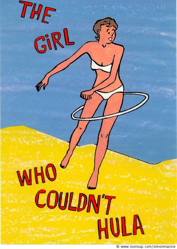 Concept Art / Character Design: The Girl who couldn't Hula 1