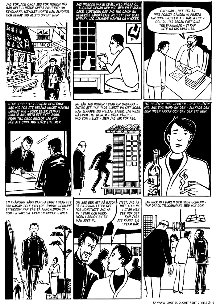 Comic: Uchujin (Swedish) 2