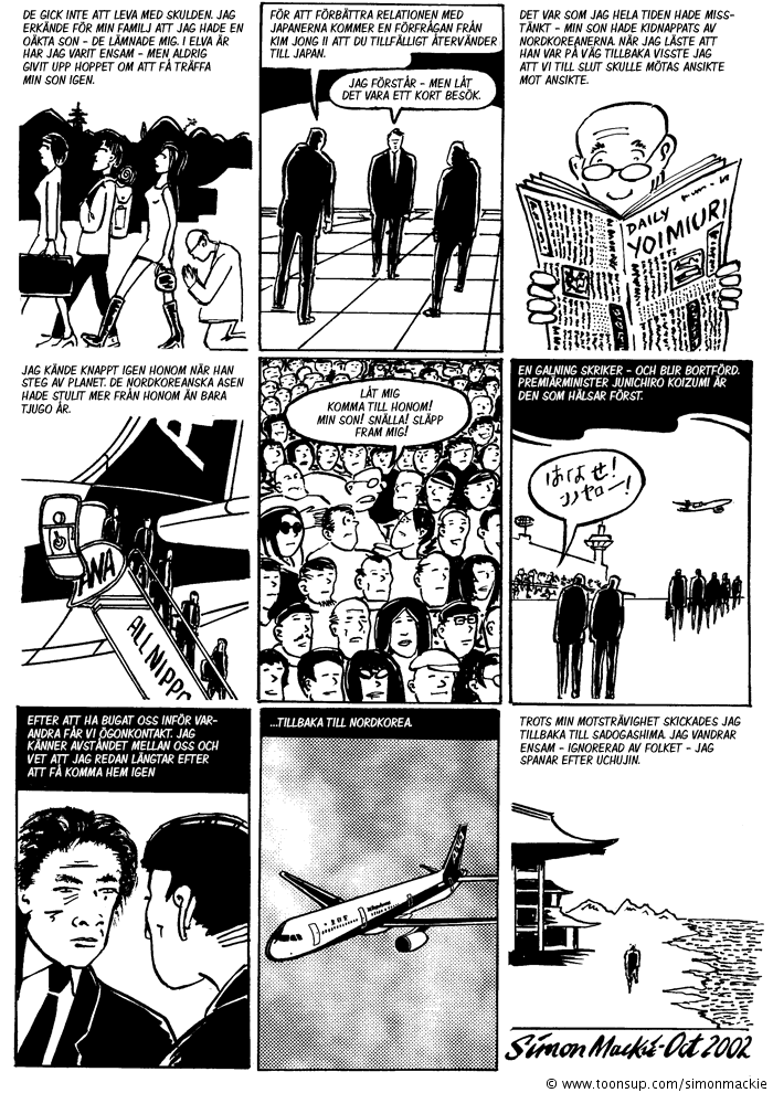 Comic: Uchujin (Swedish) 4