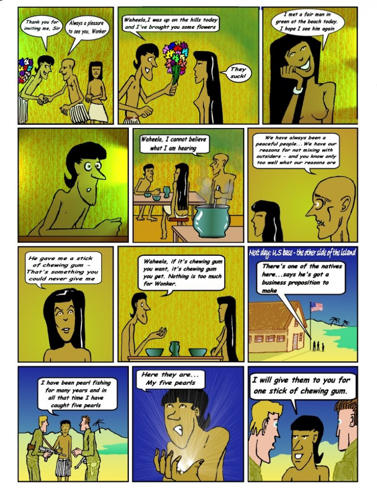 Comic: Bikini Blow-Up 2