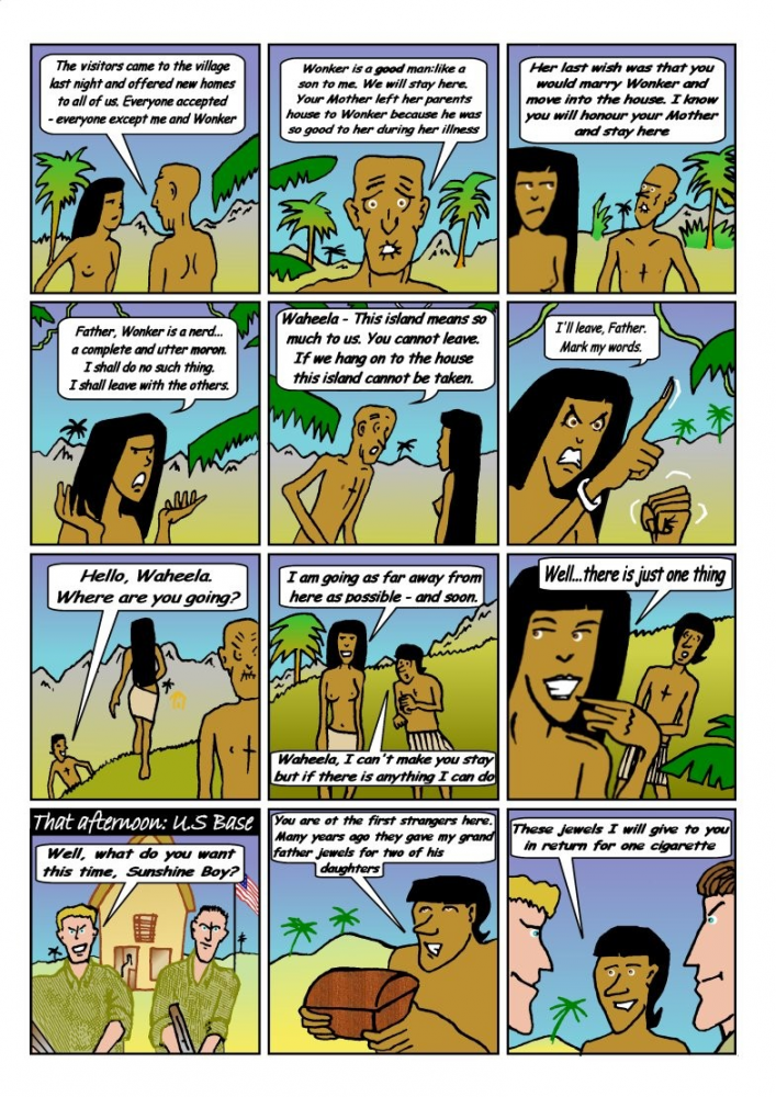 Comic: Bikini Blow-Up 4