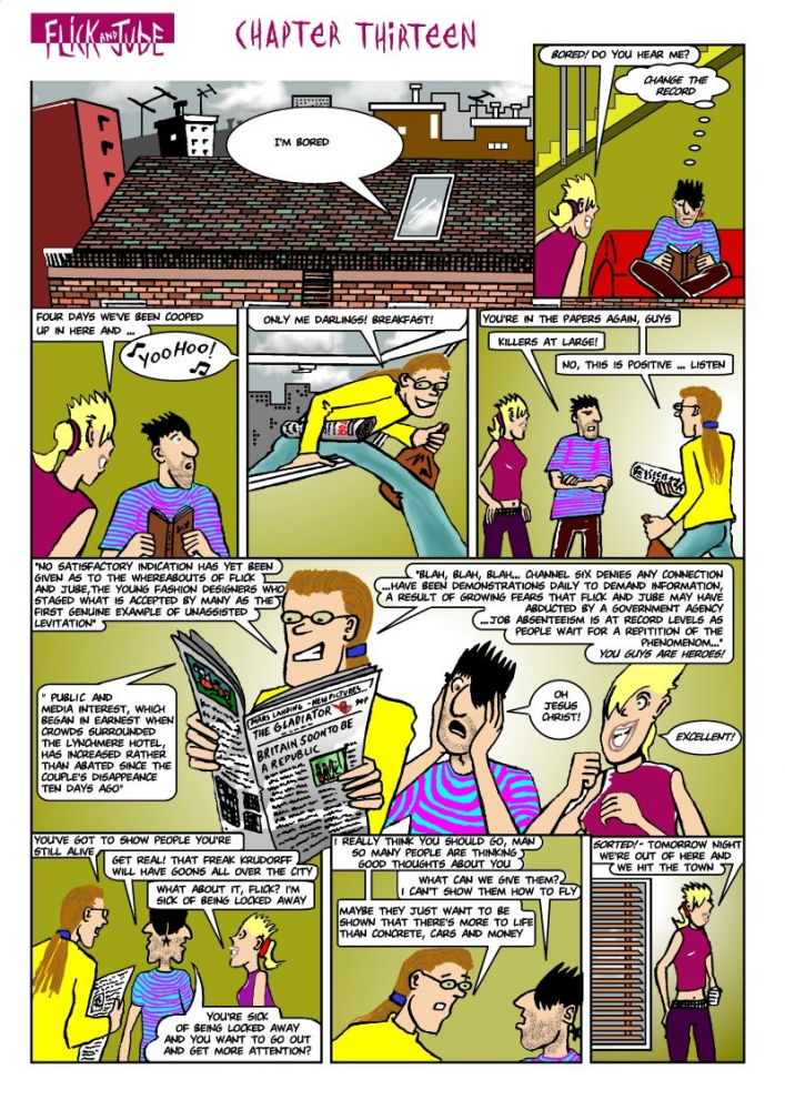 Comic: Flick and Jube Chapter Thirteen 1