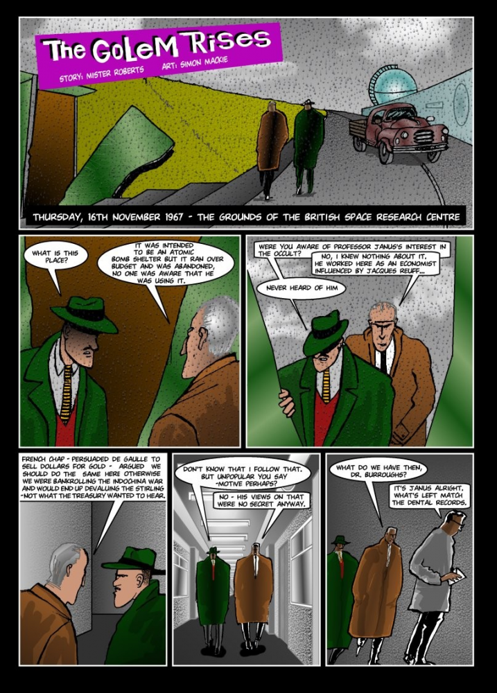 Comic: The Golem Rises 1
