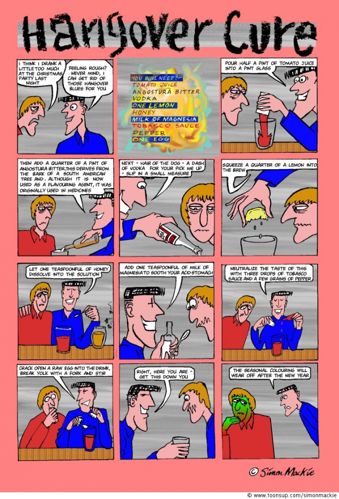 Comic: Hangover Cure 1