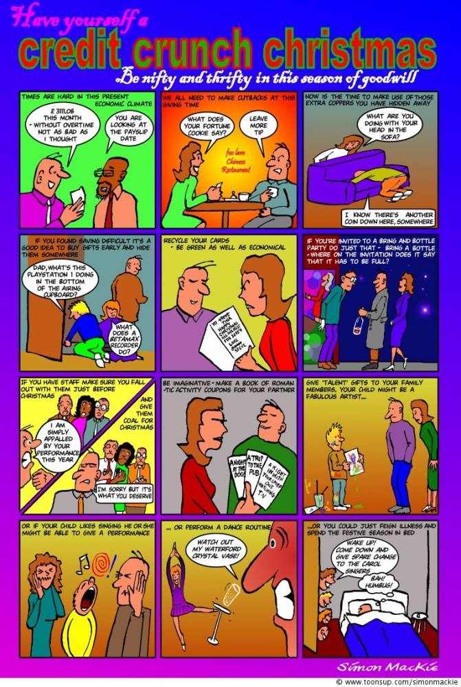Comic: Credit Crunch Christmas 1
