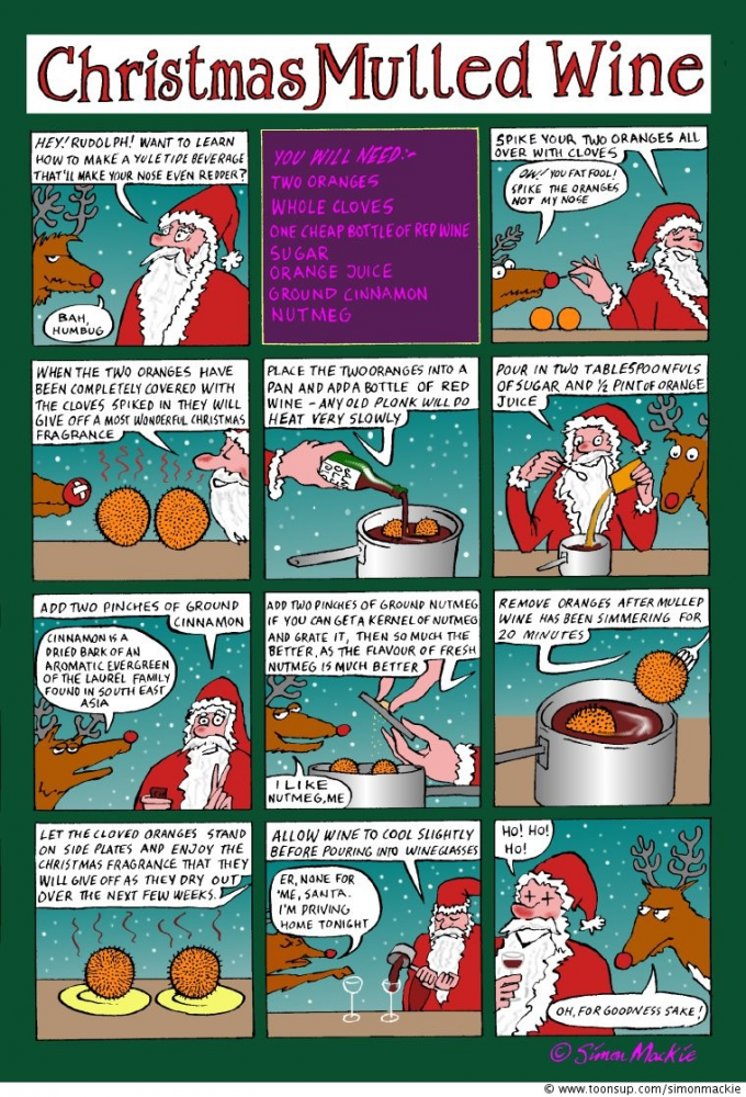 Comic: Christmas Mulled Wine 1