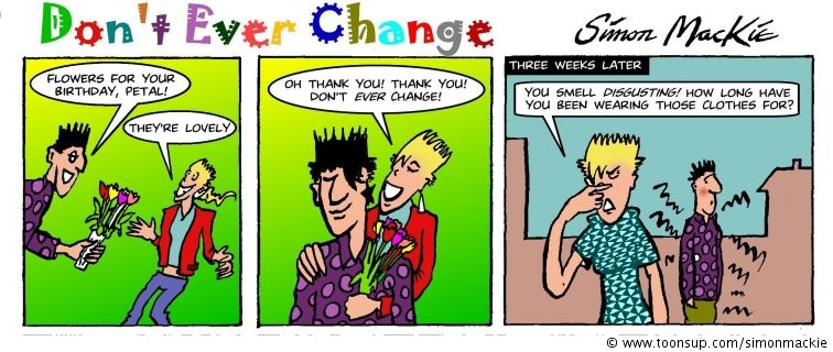 Comic: Don't Ever Change 1