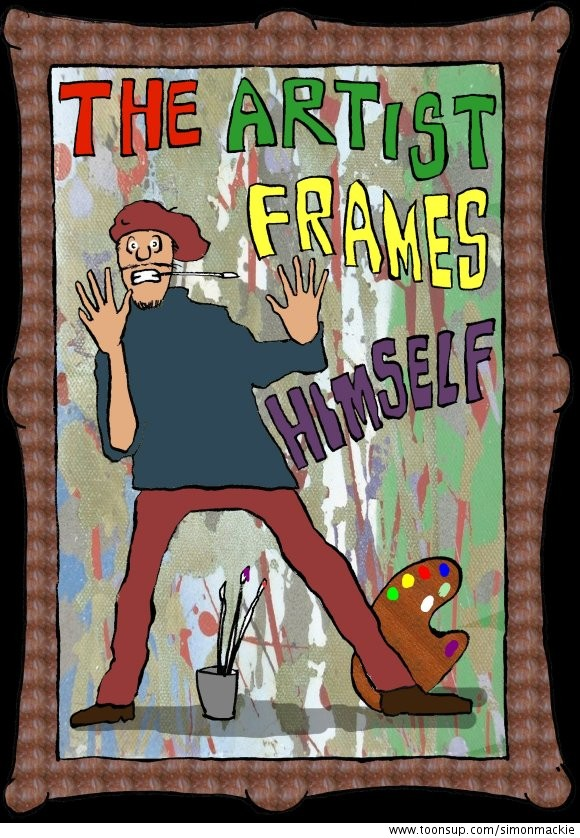 Concept Art / Character Design: The Artist Frames Himself 1