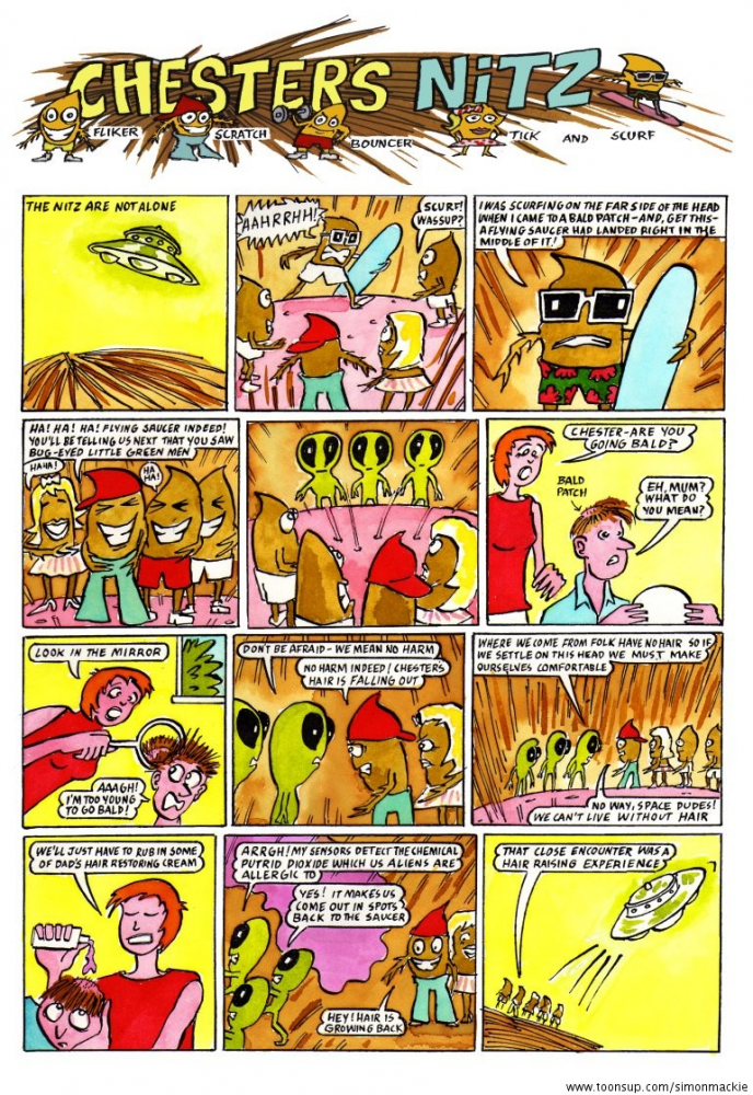 Comic: Chester's Nitz: Invasion 1