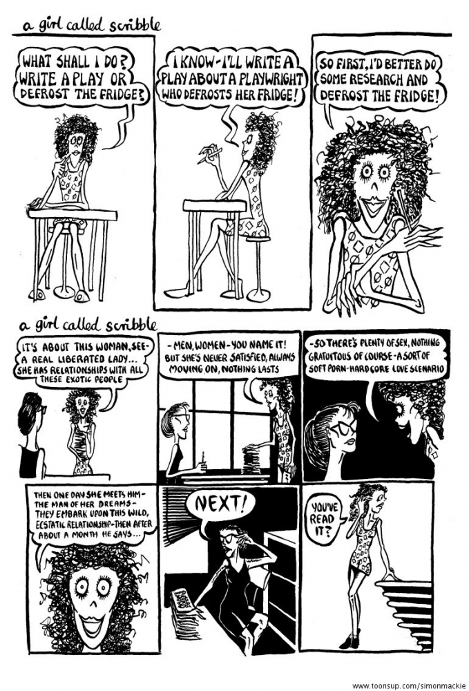 Comic: A Girl called Scribble 1