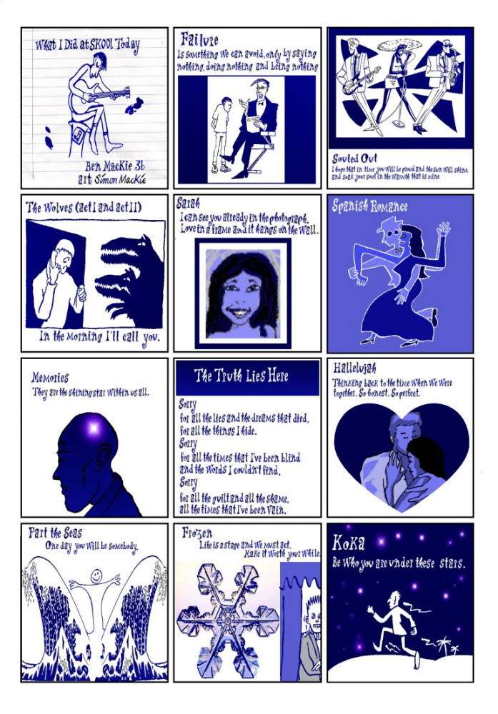 Comic: what I did at Skool today 1