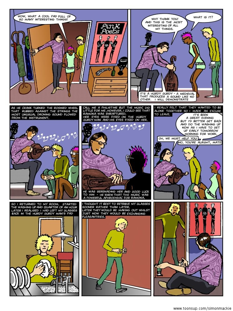 Comic: Mr Hurdy Gurdy Man 3