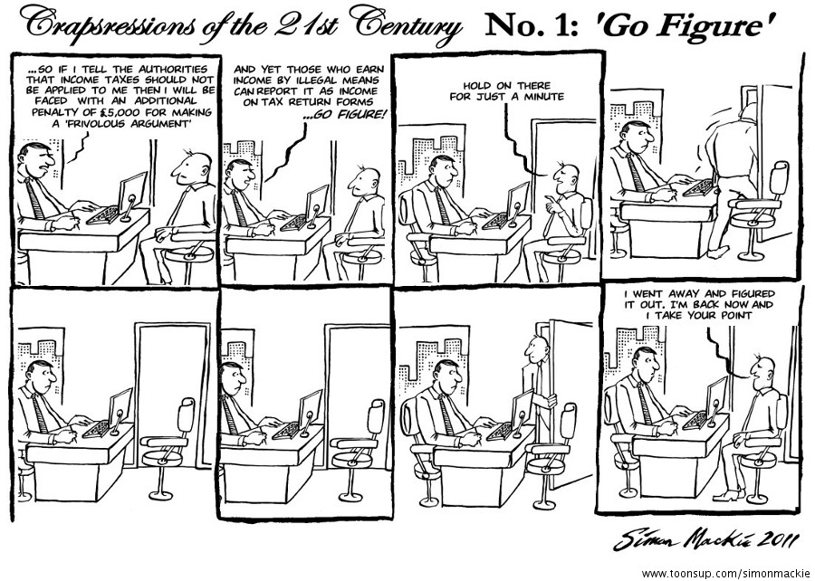 Comic: Crapsressions of the 21st Century No. 1 - 'Go Figure' 1