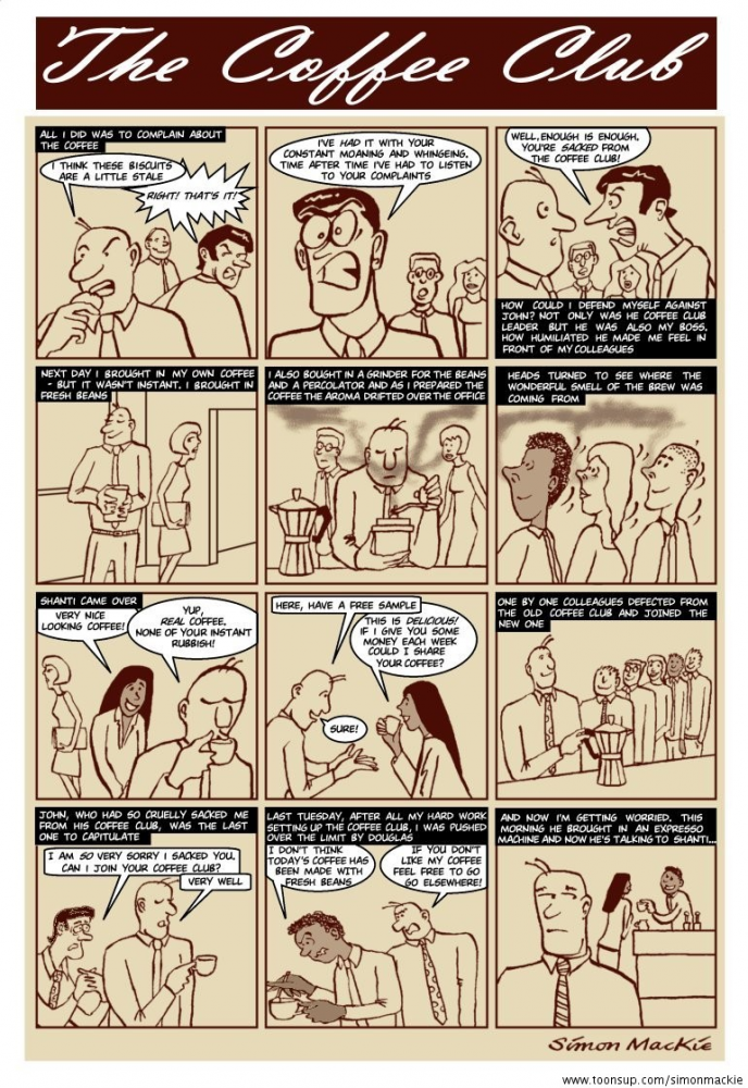 Comic: The Coffee Club 1