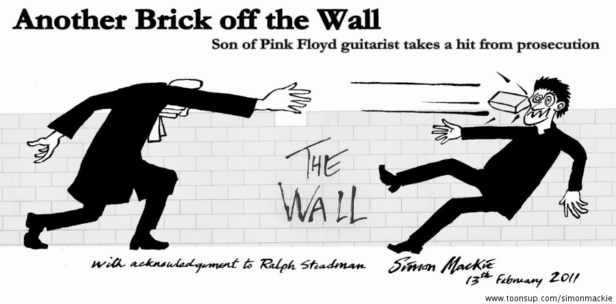 Cartoon: Another Brick off the Wall 1