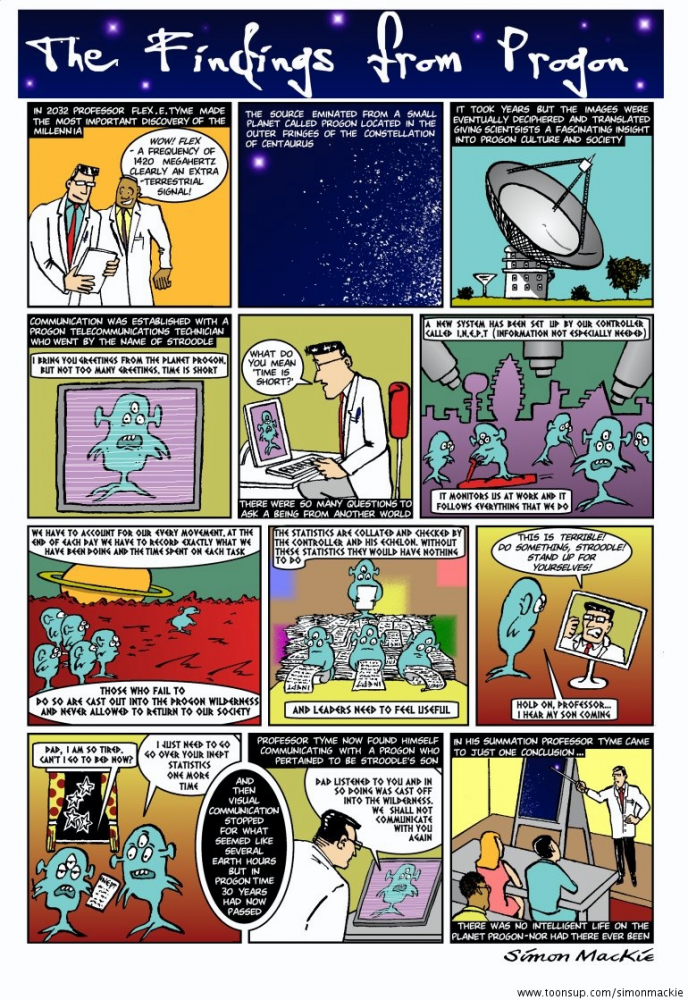 Comic: The Findings from Progon 1