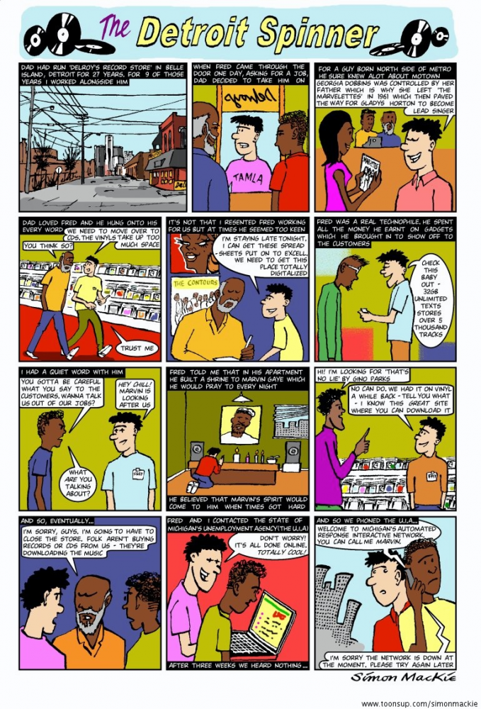 Comic: The Detroit Spinner 1
