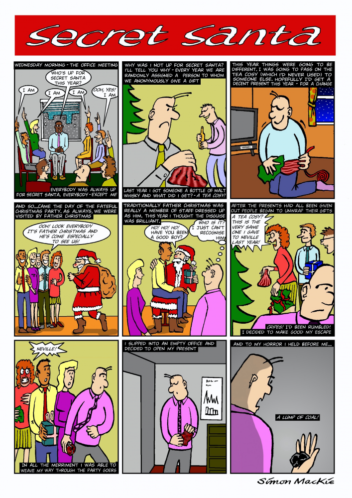 Comic: Secret Santa 1
