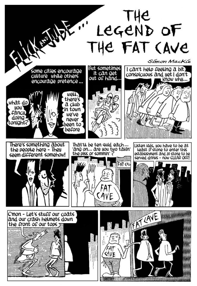Comic: The Legend of The Fat Cave 1