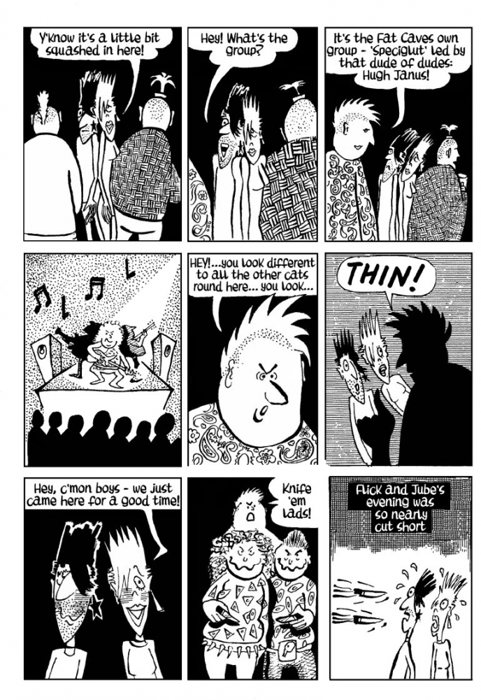 Comic: The Legend of The Fat Cave 2