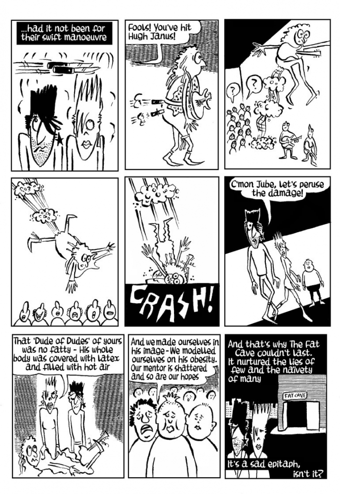 Comic: The Legend of The Fat Cave 3