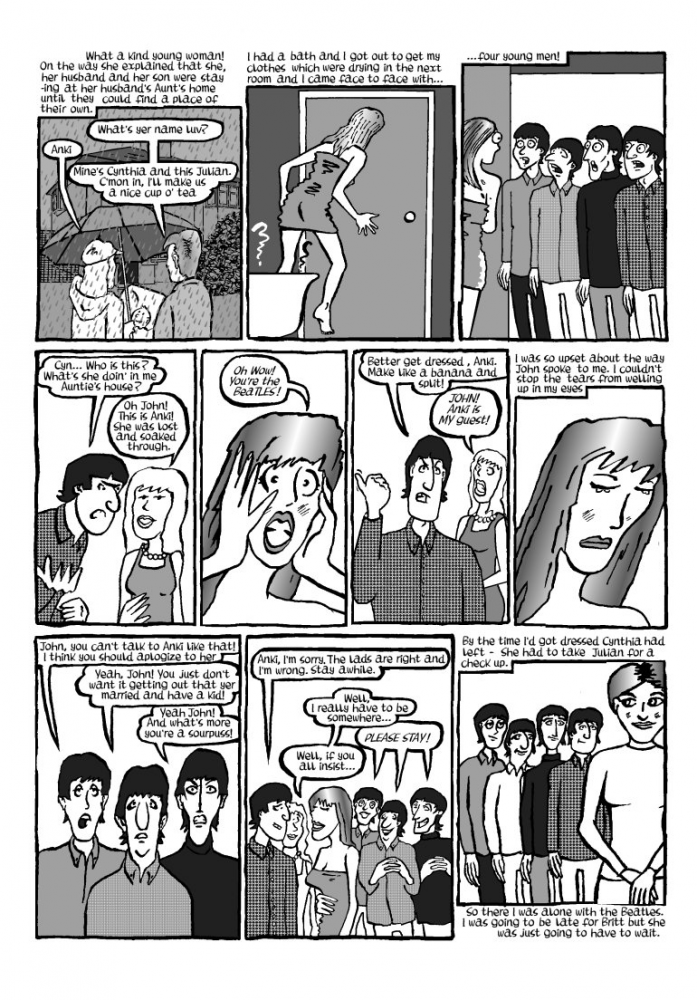 Comic: When Anki met the Beatles 2